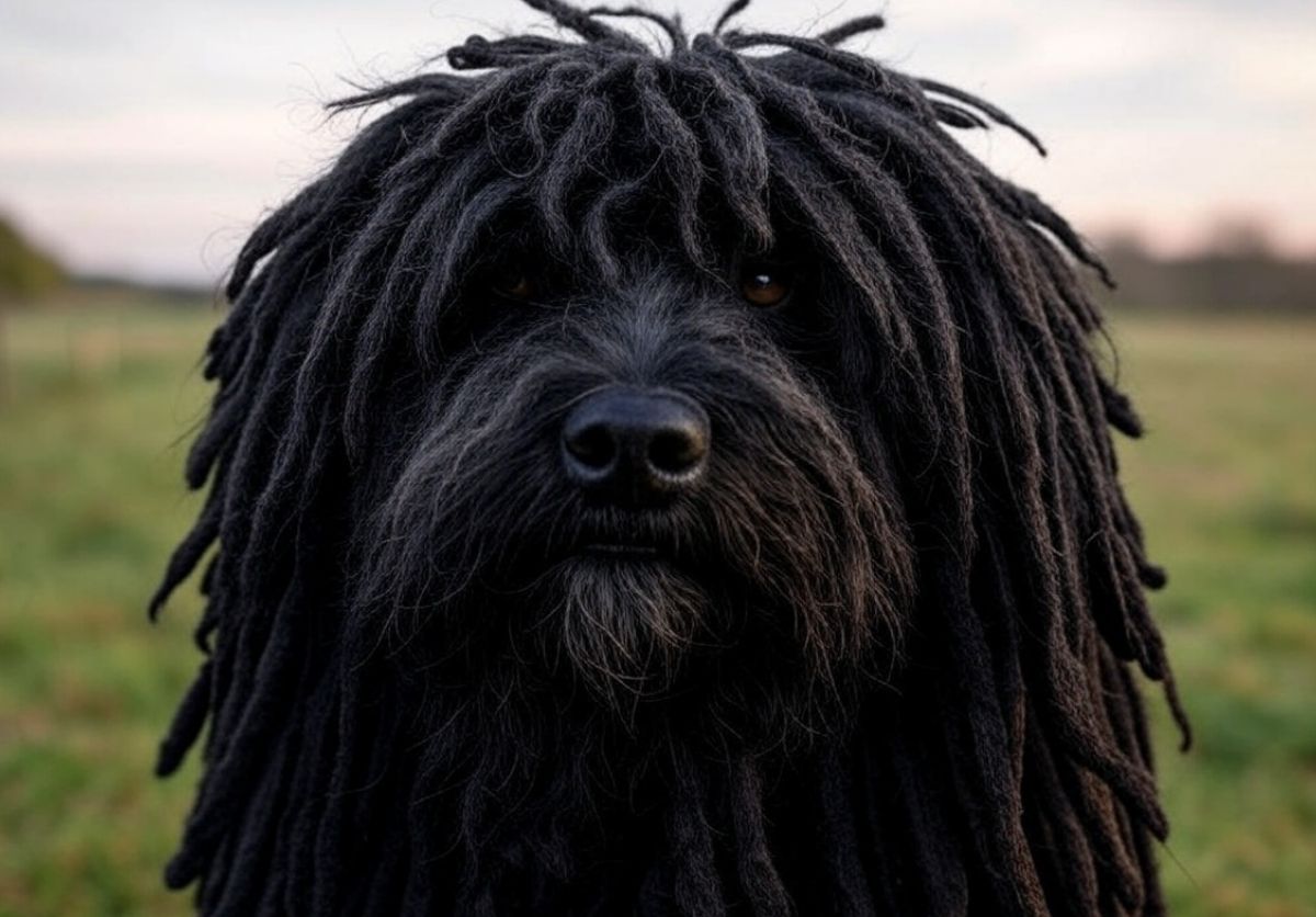 Chien de race Puli